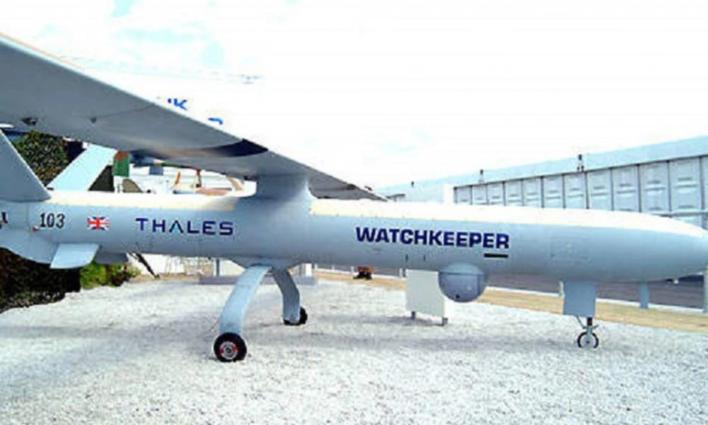 Ο Βρετανικός Στρατός έχασε ένα drone Watchkeeper αξίας 30 εκατομμυρίων λιρών στο Ακρωτήρι της Κύπρου